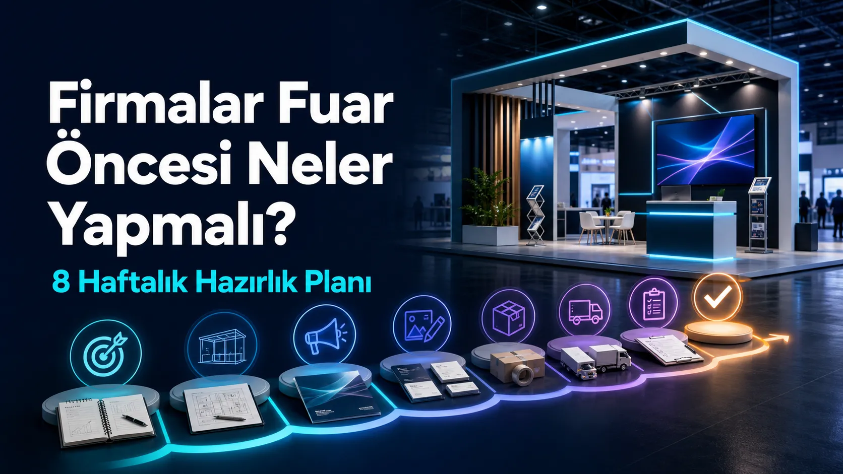 Firmalar Fuar Öncesi Neler Yapmalı? 8 Haftalık Hazırlık Planı